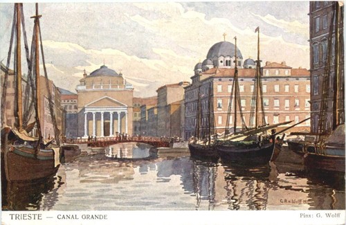 Trieste canal grande 689140 - -, -689140