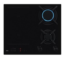 Serie 8000 Piano Cottura Misto Gas & Induzione 4 Fuochi da Incasso HF704163NB 60