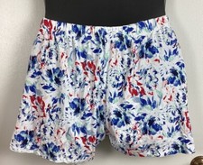 26/28 Cotton Shorts BLUE RED