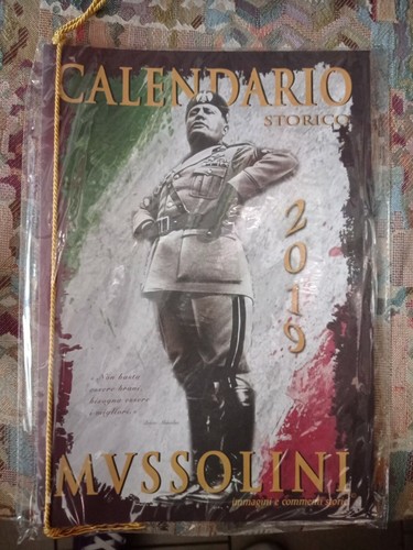 Calendario storico mussolini - calendario,