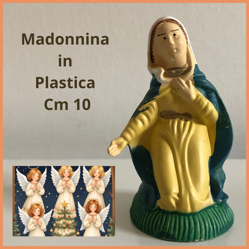 Statuine presepe plastica