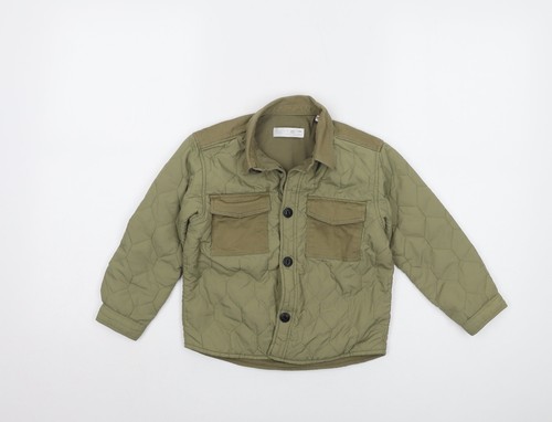 Cappotto trapuntato verde zara - trapuntato,