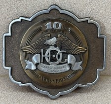 Fibbia cintura ottone vintage