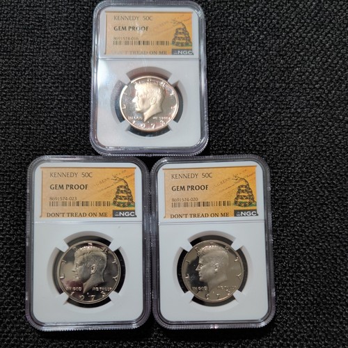 1973 ngc gem proof kennedy - s,