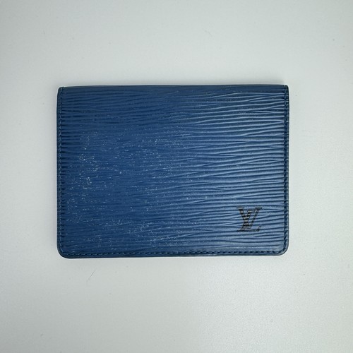 Vintage louis vuitton blu epi - louis,