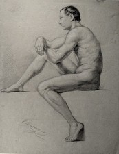 Ignaz Ellminger, Nudo maschile