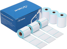 6 Rotoli Di Nastro Bianco per