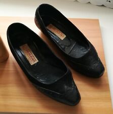 Scarpe décolleté donna vintage Sebastian vitello camoscio 