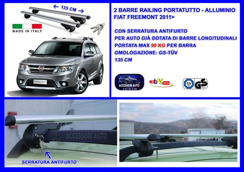 Barre portatutto portapacchi - barre,
