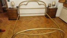 letto matrimoniale ottone