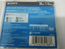 Sony 1,4 GB supporti DVD-R - confezione da tre imballati singolarmente (DMR30R1H)