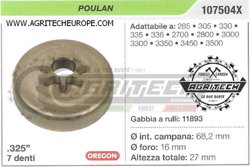 107504x oregon pignone - oregon, campana