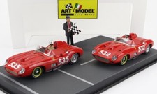 1/43 ART-MODEL - FERRARI - DIORAMA SET 2X 315S SPIDER sn0684 N 535 ART445/P