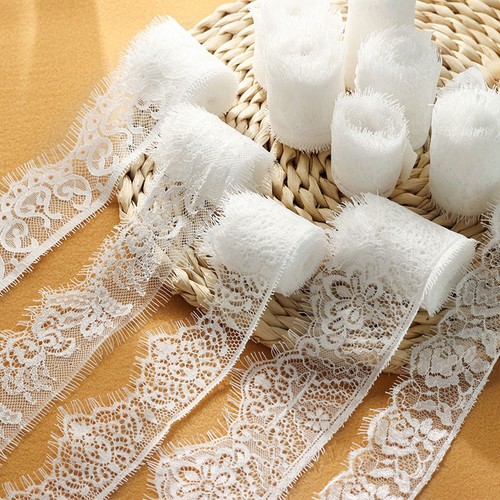 Gonna bordo pizzo - , bianco