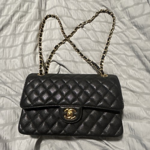 Borsa chanel nera trapuntata - chanel,