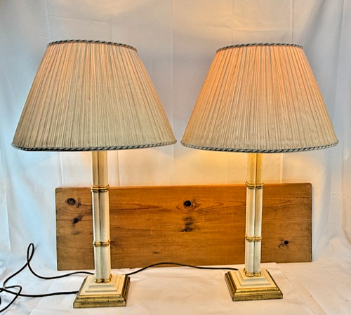 Pair vintage hollywood regency - hollywood,