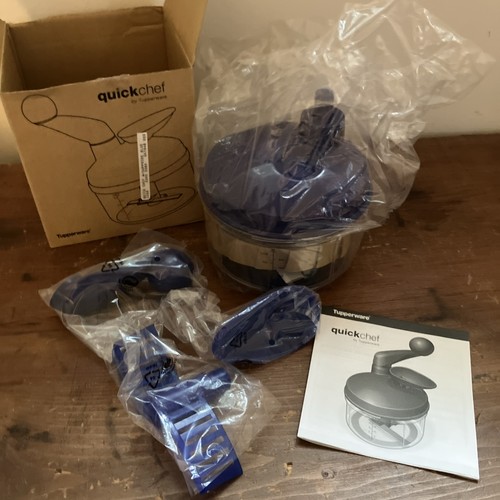 Tupperware quick chef blu - quick,