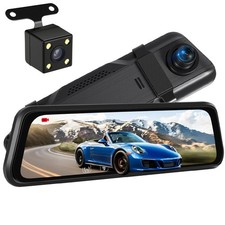 Dashcam 9,66" doppia lente