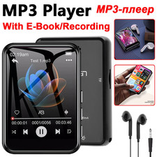 Lettore MP3 MP4 HiFi Bluetooth 5.4 Touch 2.4" con Speaker, E-book e Recorder