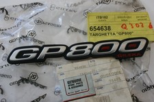 Targhetta adesiva fiancata sx