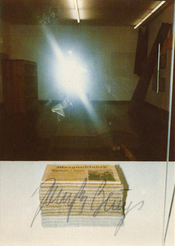 Joseph beuys cartolina - beuys,