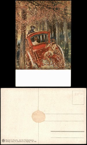 Cartolina artista - artista, (art)