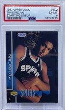 Tim Duncan Rookie PSA 6 - 1997