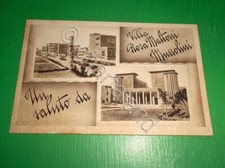 Cartolina Tirrenia - Un saluto da  Villa Rosa Maltoni Mussolini 1939