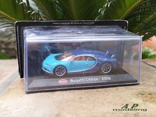 modellino auto scala 1/43 Bugatti Chiron del 2016 modellini da collezione