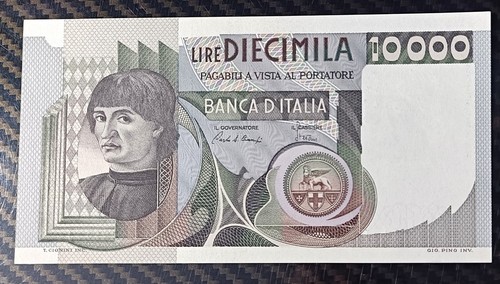 000 lire busto uomo del - 10.000,