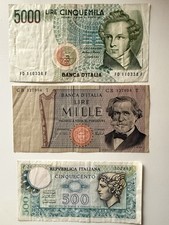 Lotto Banconote Repubblica