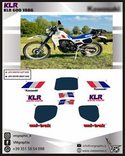 KLR 600 1984 al 1987 ADESIVI