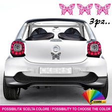 Kit 3 adesivi FARFALLE auto