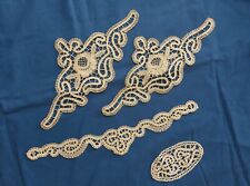 Antiche Applicazioni in Pizzo di Cantù 4 pezzi