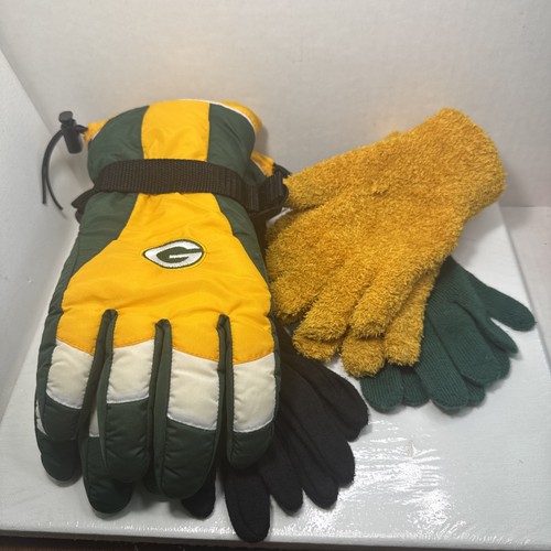 Guanti green bay packers - green, cold