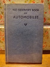 The Observer's Book of Automobiles 1966 L.A. Manwaring 12th Ed. Vintage Book
