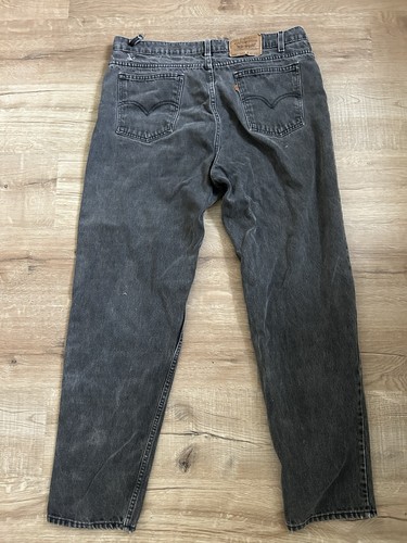 Jeans vintage arancione