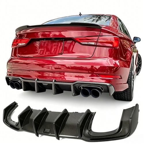 Genuine carbon fiber rear - carbon,