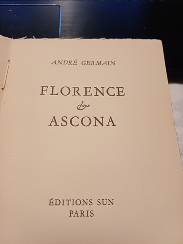 Florence ascona andre - ,