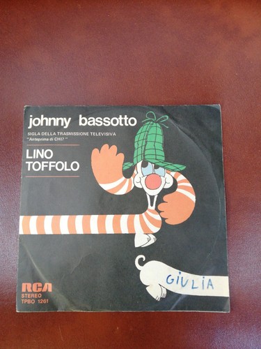 Lino toffolo johnny - ,