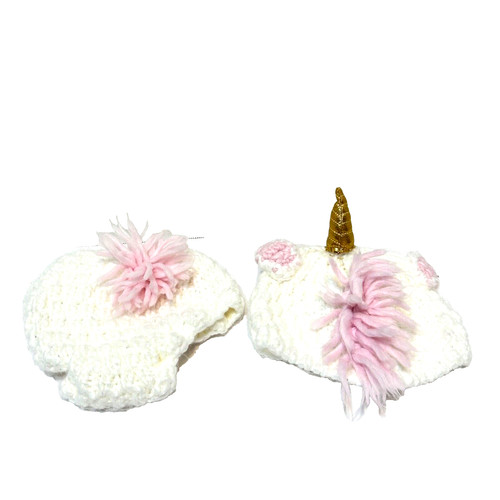 Berretto fiori unicorno - fiori,