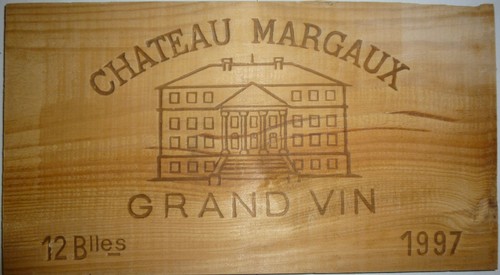 Chateau margaux 1997 estampe - chateau,
