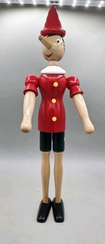 Statuina bambola pinocchio - bambola, in