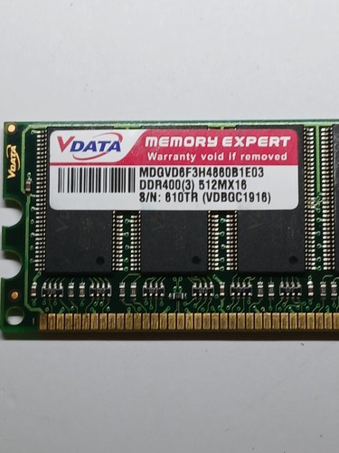 Ram 512mb ddr 400 - mhz, pc3200