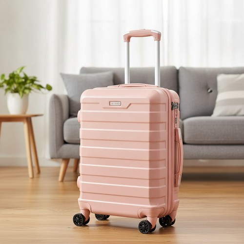 Set bagagli guscio rigido rosa