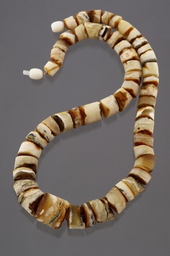 Collana perle bottone - , grezzo