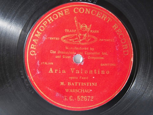 78rpm battistini aria - 78rpm,