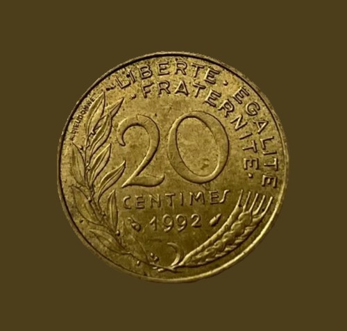 Centesimi francesi 1992 - 20,
