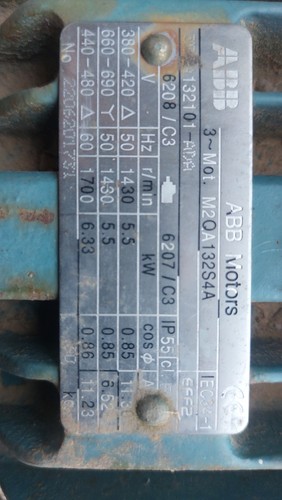 Motore elettrico abb - motore,