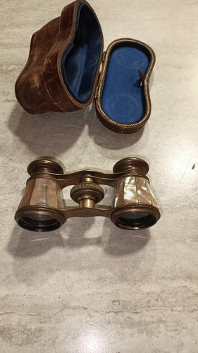 Binocolo teatro vintage oro - binocolo,